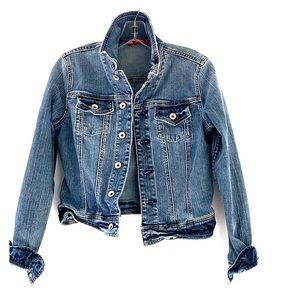 Express X2 Stretch Denim Jean Jacket EUC XS